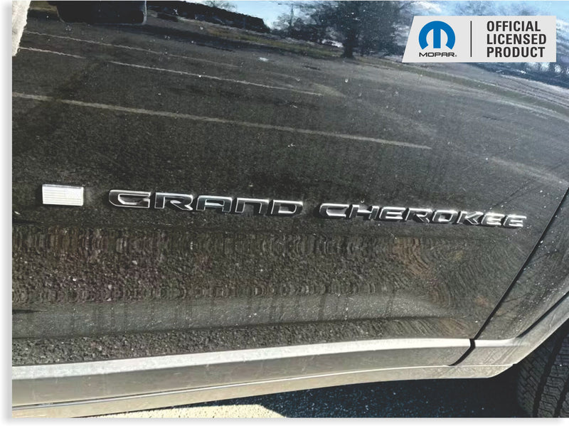 Door Emblem Overlay Decals  - 2022-2025 Grand Cherokee