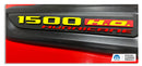 1500 Hurricane H.O. Sport Performance Hood Emblem Overlay Decals - 2026 Limited