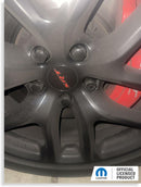 SRT Center Cap Overlay Decals for Durango SRT