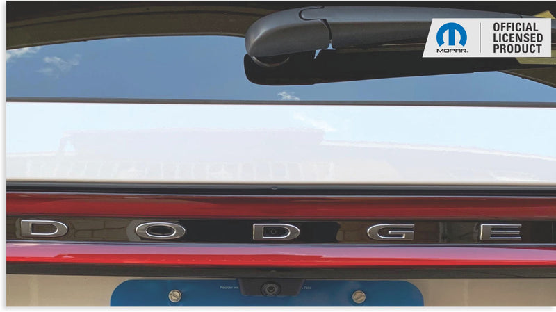 DODGE Liftgate Lettering Emblem Overlay Decal - 2014-2026 Durango
