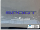 SPORT Emblem Overlay Decal   - 2014-2019 Cherokee