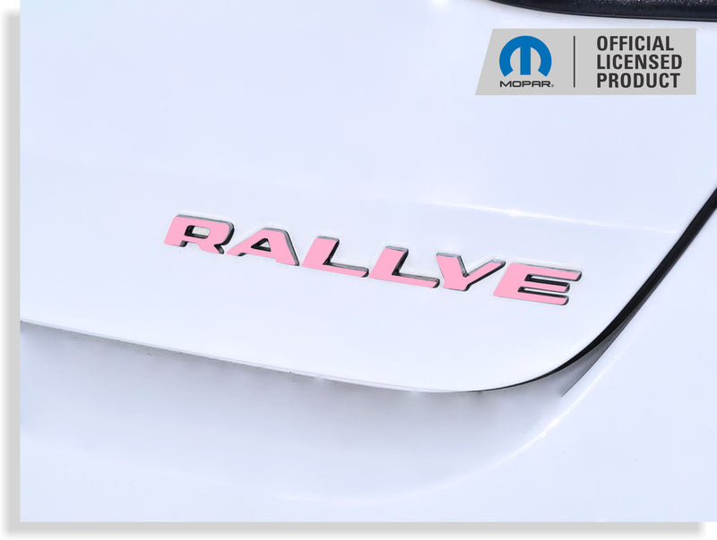 Dodge Rallye Emblem RALLYE Emblem Overlay Decal for Dart