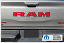 RAM Tailgate Emblem Overlay Decal   - 2019-2026 Ram 1500 Rebel