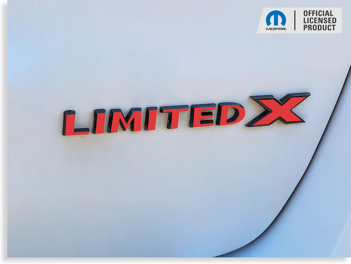 Limited X Emblem Overlay Decal