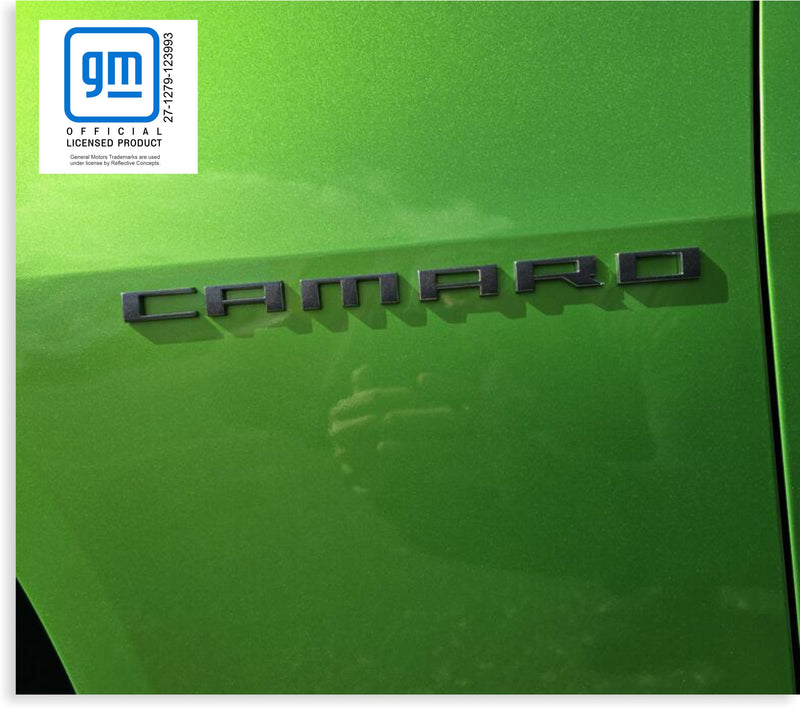 Fender Emblem Overlay Decal (pair) - 2010-2015 Camaro