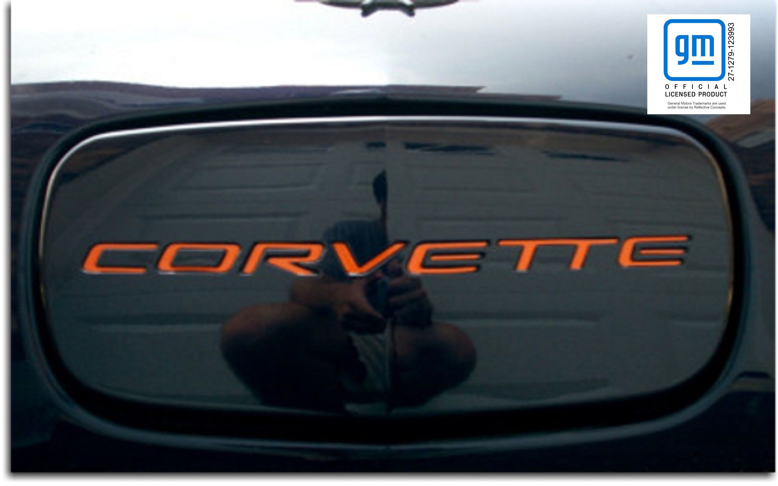 97-04 C5 Corvette | Front Lettering Inlay Decal