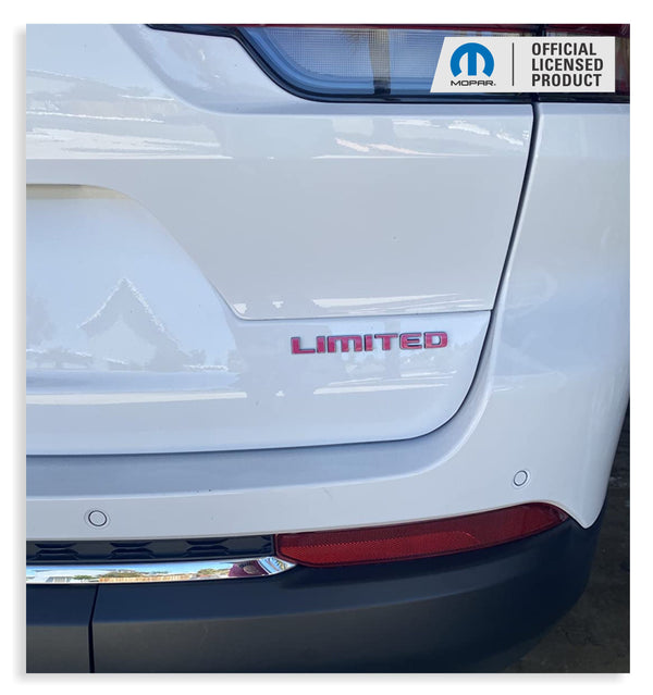 LIMITED Emblem Overlay Decal - 2022-2025 Grand Cherokee Limited