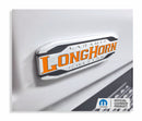 LONGHORN Emblem Overlay Decal Stickers   - 2019-2026 Ram 1500 Limited Longhorn