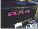 RAM Tailgate Emblem Overlay Decal   - 2025-2026 Ram 2500