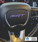 SRT Steering Wheel Emblem Overlay Decal   - 14-21 Grand Cherokee SRT