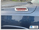 1500 HEMI 5.7L Hood Emblem Overlay Decals