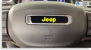 Steering Wheel Emblem Overlay Decal   - 2021-2025 Grand Cherokee L