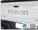 RAM Tailgate Emblem Overlay Decal   - 2019-2026 Ram 1500 Rebel
