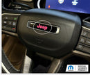 JEEP Steering Wheel Lettering Overlay Decal   - 22-25 Compass
