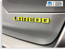 LAREDO Emblem Overlay Decal - 2021-2025 Grand Cherokee L Laredo