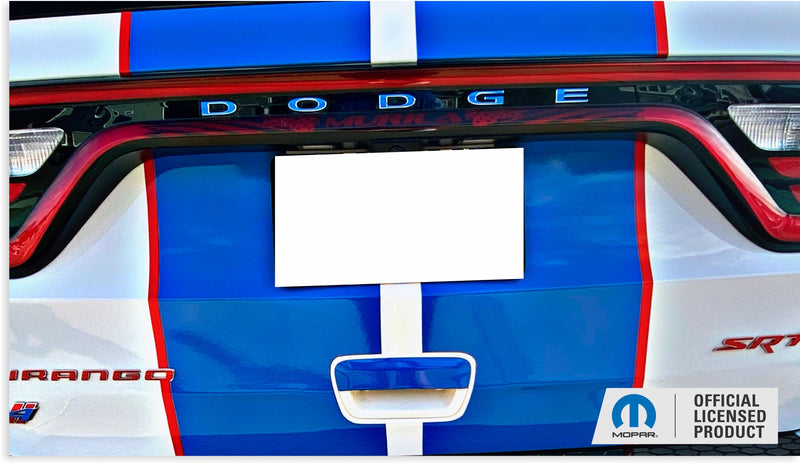 DODGE Liftgate Lettering Emblem Overlay Decal - 2014-2026 Durango