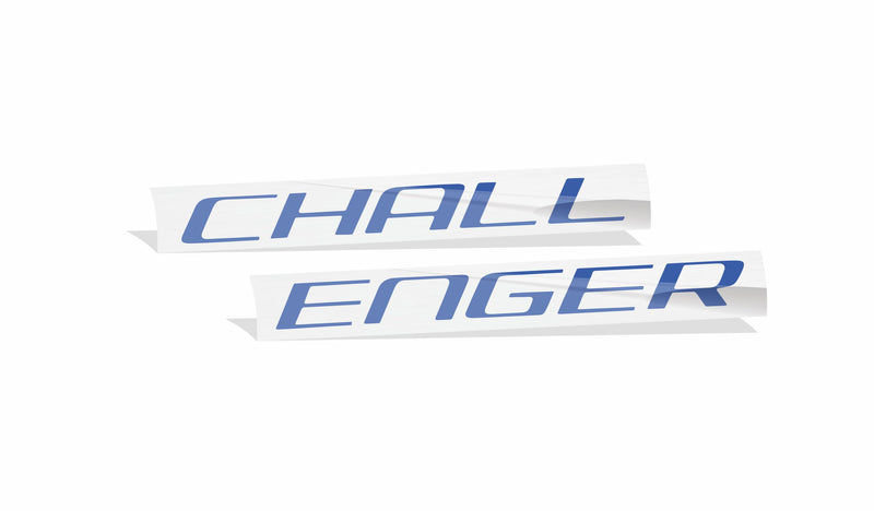 CHALLENGER Grille Emblem Overlay Decal - 2008-2014 Challenger