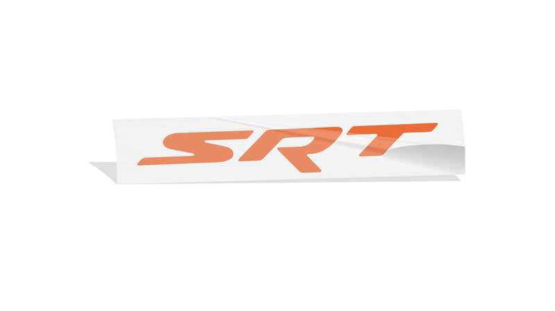 SRT Grille Emblem Overlay Decal  - 2006-2014 Charger SRT8