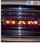 RAM Grille Emblem Overlay Decal   - 2019-2024 Ram 2500 3500