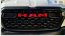 RAM Grille Emblem Overlay Decal   - 2025-2026 Ram 1500