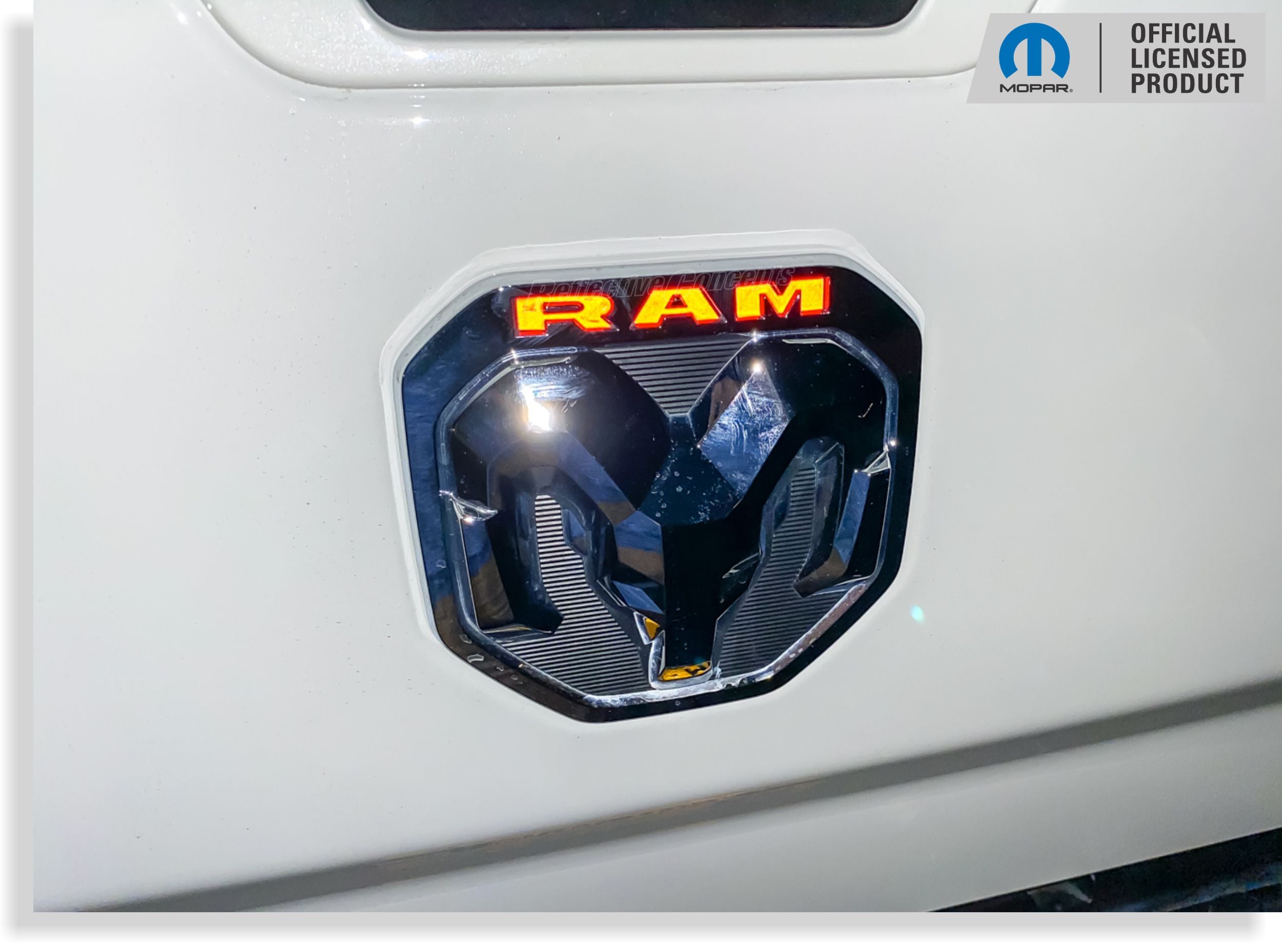 RAM Rear Nameplate Inlay Decal 2019-2023 Ram DT