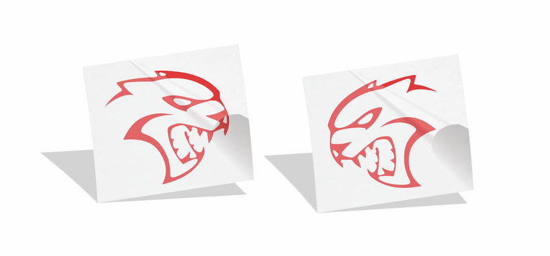 Hellcat Emblem Overlay Decals (pair) - Charger SRT Hellcat