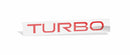 TURBO Emblem Overlay - 07-09 Saturn Sky