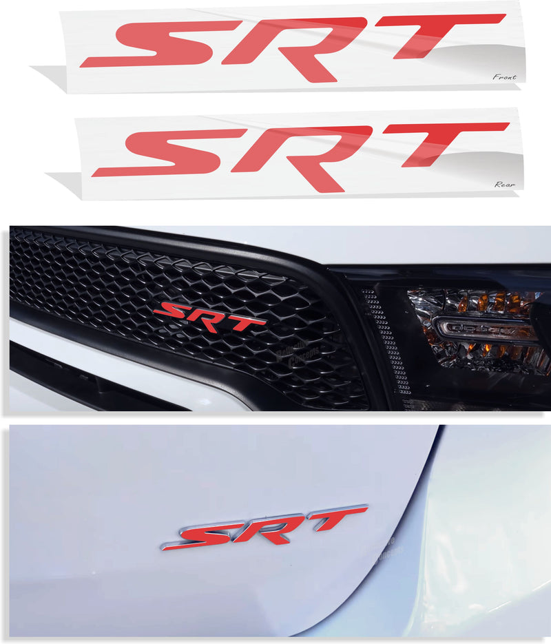 SRT Emblem Overlay Decal - Durango SRT, SRT 392