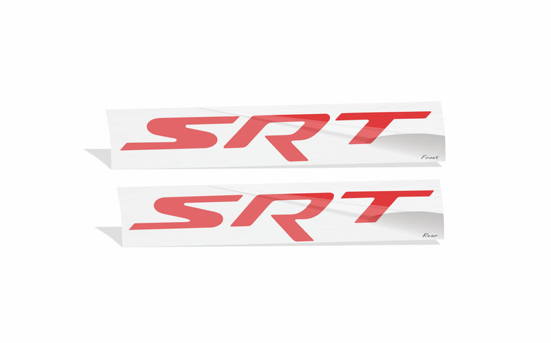 SRT Emblem Overlay Decals - 2015-2018 Charger SRT 392