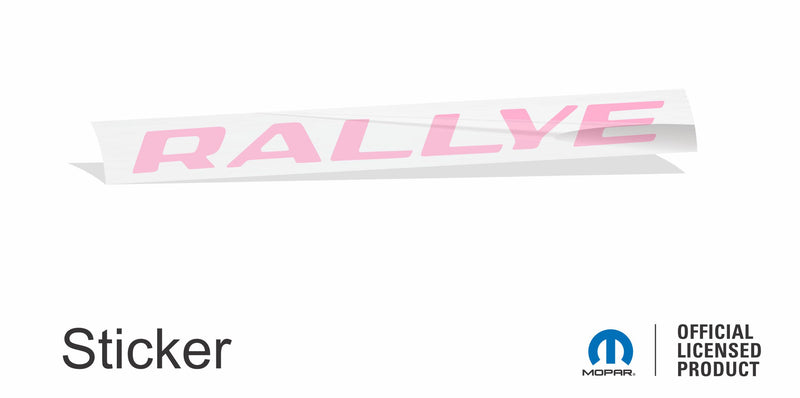 RALLYE Emblem Overlay Decal - Dodge Dart