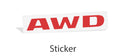 AWD Emblem Inlay Decal - 05-08 Chrysler 300C
