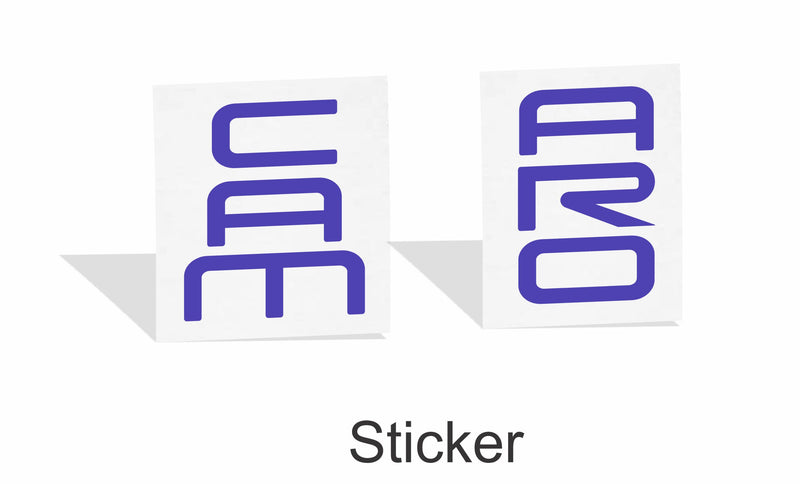 Front Letter Inserts – White For Camaro 1992-2002 – NOT Decals – DashKitMall