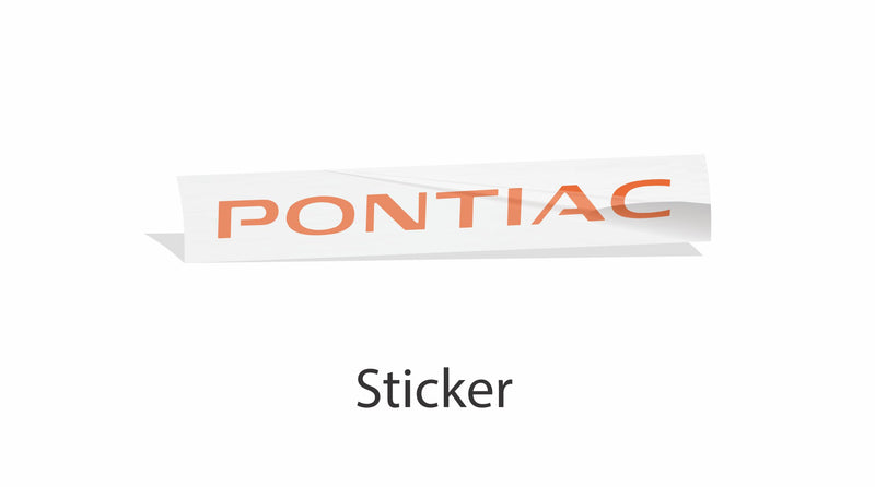 PONTIAC Emblem Overlay - 04-06 GTO