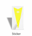 Arrowhead Overlay Decal - 04-08 Grand Prix