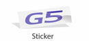 G5 Emblem Overlay Decal - Pontiac G5