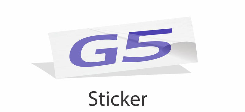 G5 Emblem Overlay Decal - Pontiac G5
