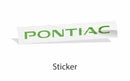 PONTIAC Emblem Overlay Decal - 2008-2009 G8