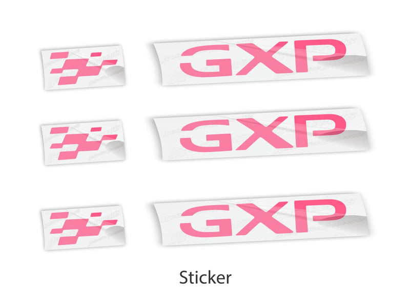 GXP Badge Overlay Decals - 2009 G8