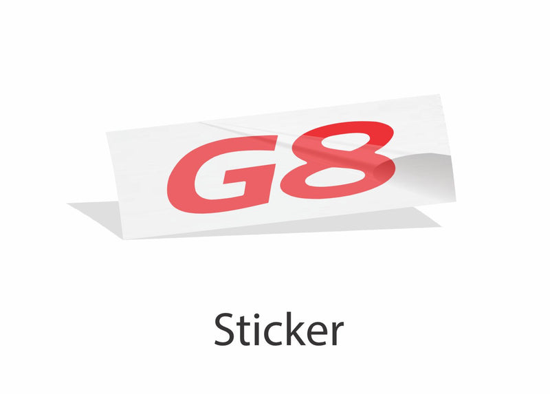 G8 Emblem Overlay Decal - 2008-2009 G8