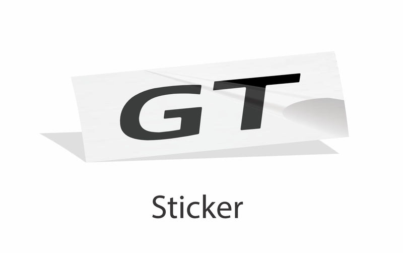 GT Emblem Overlay Decal - Pontiac G8