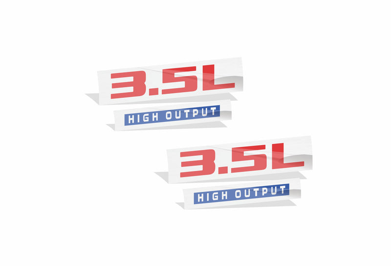 3.5L Emblem Overlay Decal - Chrysler 300
