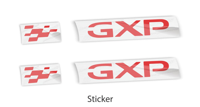 GXP Badge Overlay Decal - 08-09 G6 GXP