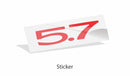 5.7 Emblem Overlay Decal -  GTO