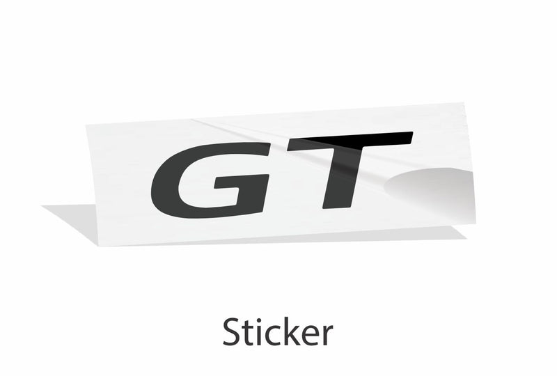 GT Emblem Overlay Decal - Pontiac G6