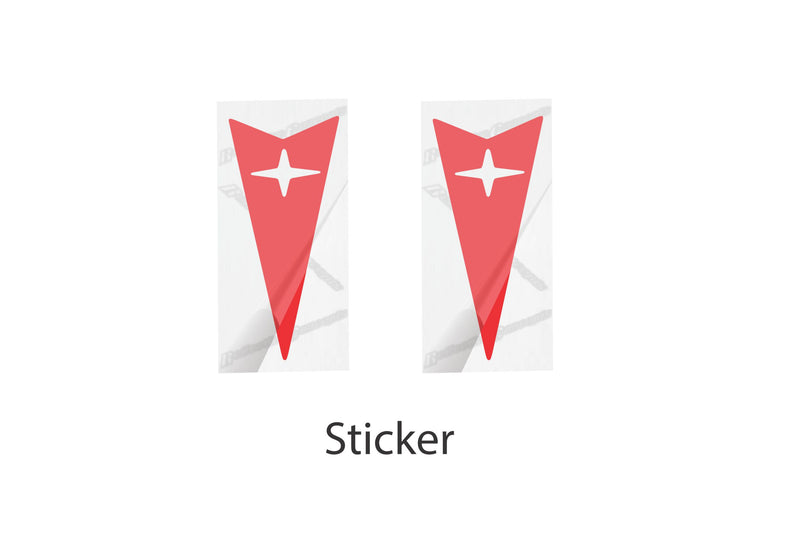 FENDER Arrowhead Overlay Decals - 06-09 Solstice