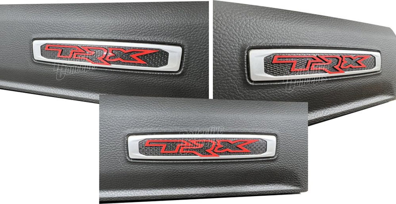 TRX Glovebox Emblem Overlay Decal   - 2021-2024 Ram TRX