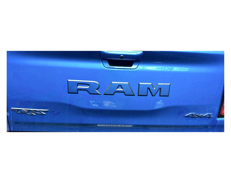 RAM Tailgate Emblem Overlay Decal   - 2021-2024 Ram TRX