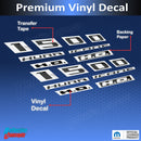 1500 Hurricane H.O. Sport Performance Hood Emblem Overlay Decals - 2026 Limited