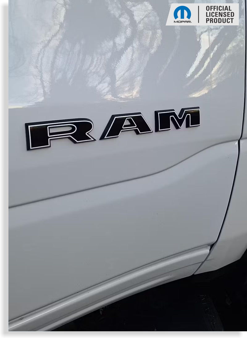 RAM Door Emblem Overlay Decals   - 2019-2025 Ram