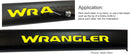 WRANGLER Grab Bar Inlay Sticker -  2018-2024 Wrangler JL/JLU